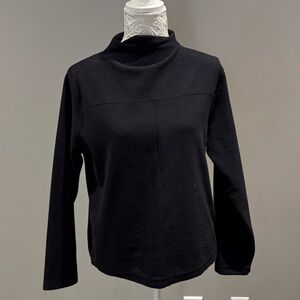 Black Fleece Mock neck Sweater from Robert Scott Sz. L